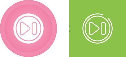 Next Track Button Vector Icon