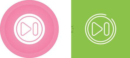 Next Track Button Vector Icon