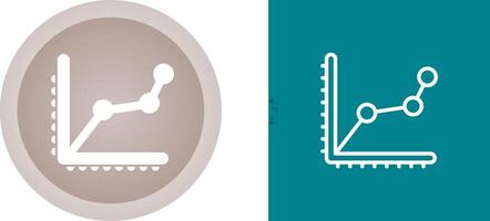 Line Chart Vector Icon