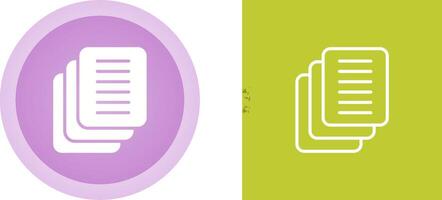 Document Version Control Vector Icon