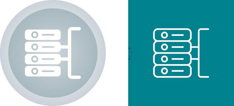 icono de vector de base de datos