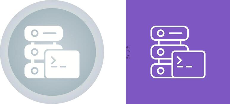 SSH Hosting Vector Icon