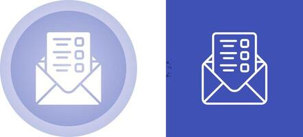 Mailing Lists Vector Icon