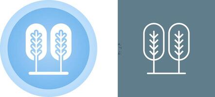 Birch tree Vector Icon