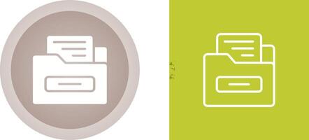 File Folder Vector Icon