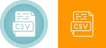 CSV Vector Icon
