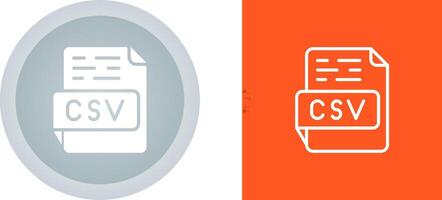 CSV Vector Icon