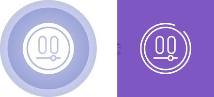 Video Pause Button Vector Icon
