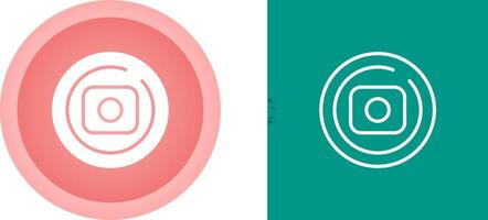 Record Circle Vector Icon