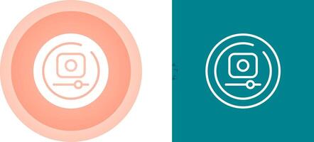 Video Record Circle Vector Icon