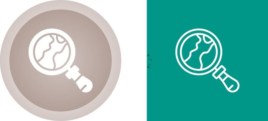 Magnifying Lens Vector Icon