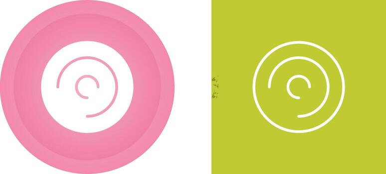 icono de vector de círculo