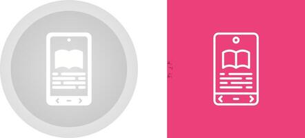 E book Reader Vector Icon