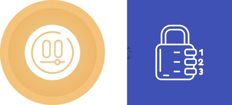 icono de vector de bloqueo