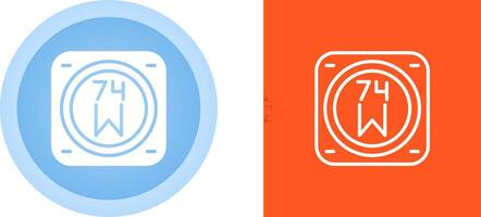 Unique Two Icons Set vector