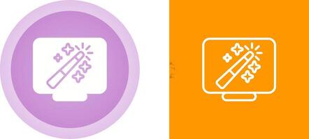 Unique Two Icons Set vector