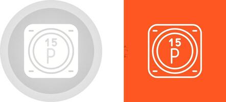Unique Two Icons Set vector