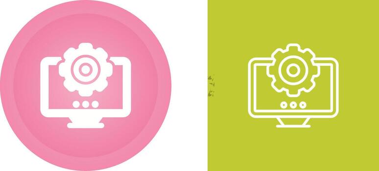 icono de vector de configuración