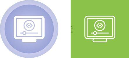 Unique Two Icons Set vector