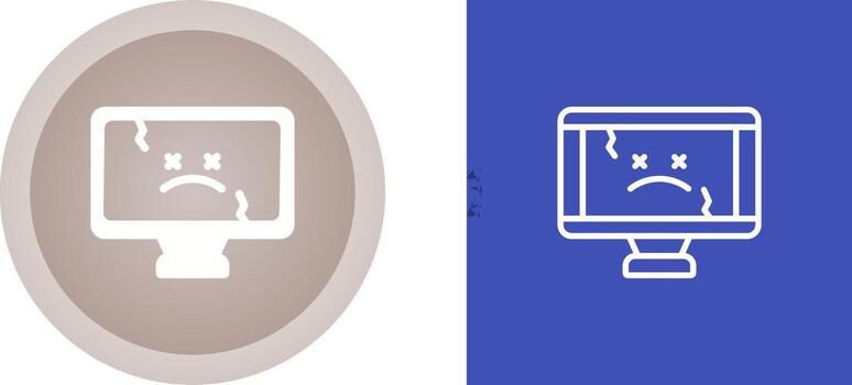 Computer Vector Icon