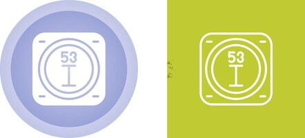 Unique Two Icons Set vector