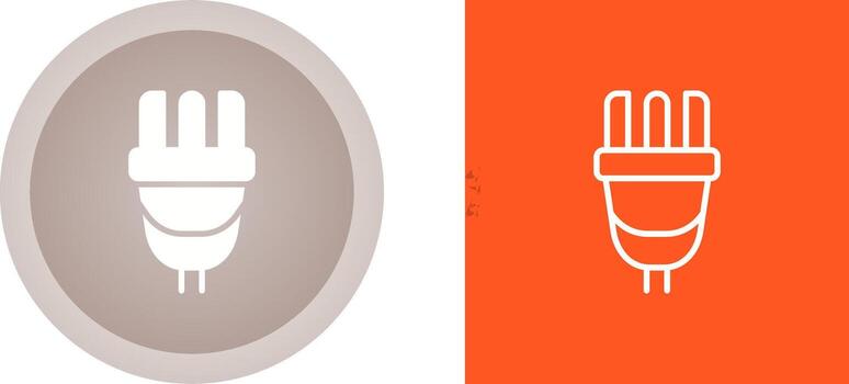 icono de vector de enchufe