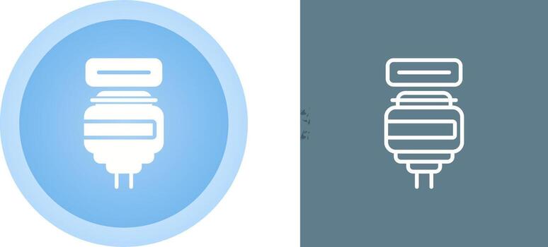 icono de vector de enchufe