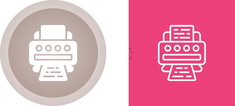 Printer Vector Icon