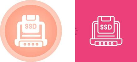 Solid State Drive Vector Icon