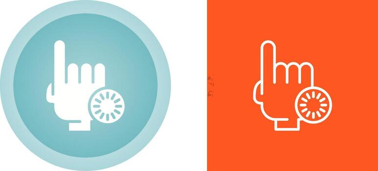 icono de vector de carga