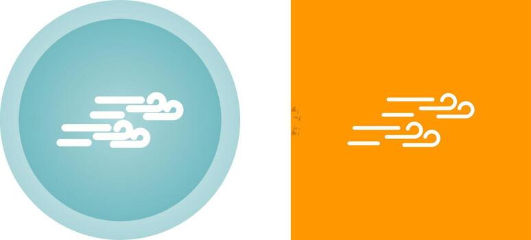 icono de vector de viento