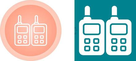 Two way Radio Vector Icon