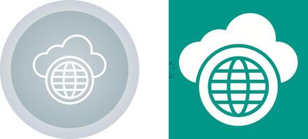 Cloud Network Vector Icon