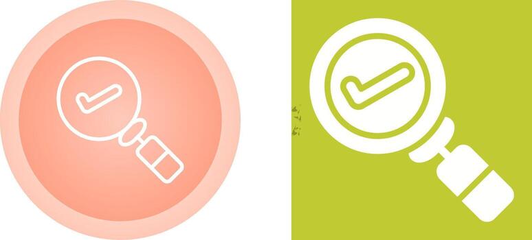 calidad controlar vector icono