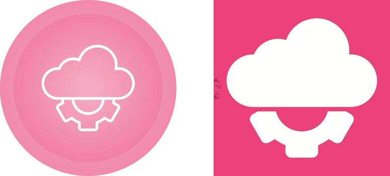 Cloud API Vector Icon