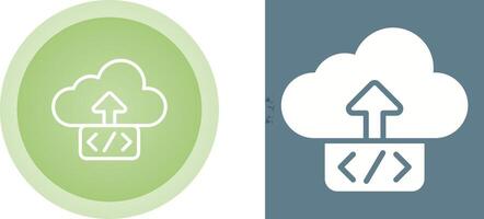 Cloud Deployment Vector Icon