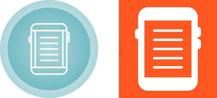 E-reader Vector Icon