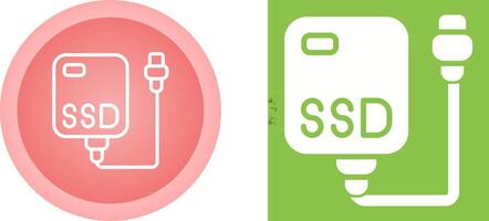 External SSD Vector Icon