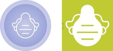 Dust mask Vector Icon