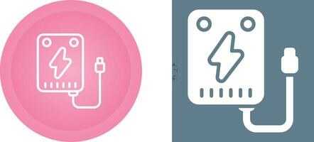 Portable charger Vector Icon