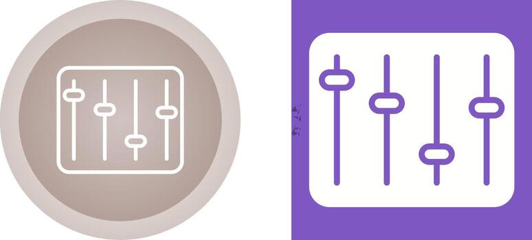 Equalizer Vector Icon
