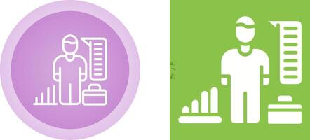 HR Analytics Vector Icon