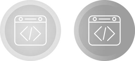 Unique Two Icons Set vector