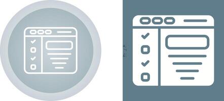 Design Brief Vector Icon