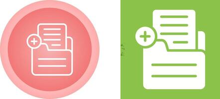 Document Add Vector Icon