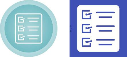 Task list Vector Icon