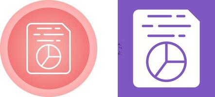 Document Insert Diagram Vector Icon