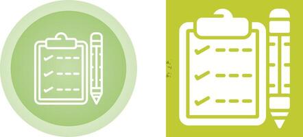 Writing pad Vector Icon