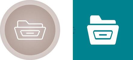 Open File Folder Vector Icon