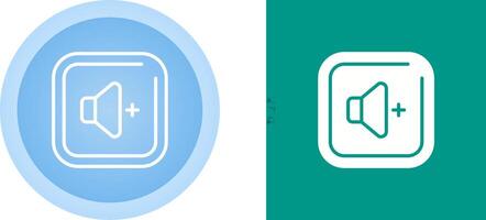 Volume Up Square Vector Icon